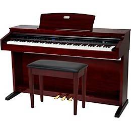 Williams Overture 2 88-Key Console Digital Piano with Bench (Mahogany)