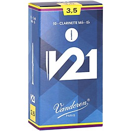 Vandoren V21 Eb Clarinet Reeds 3 Vandoren V21 Eb Clarinet Reeds 3.5