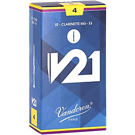 Vandoren V21 Eb Clarinet Reeds 2.5 Vandoren V21 Eb Clarinet Reeds 4