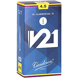 Vandoren V21 Eb Clarinet Reeds 4.5