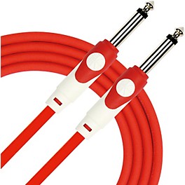 Kirlin LightGear Instrument Cable, 10' With PVC Jacket Red