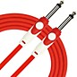 Kirlin LightGear Instrument Cable - 10ft with PVC Jacket Red thumbnail