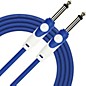Kirlin LightGear Instrument Cable - 10ft with PVC Jacket Blue thumbnail
