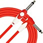 Kirlin LightGear Straight to Right Angle Instrument Cable, 10' With PVC Jacket Red thumbnail