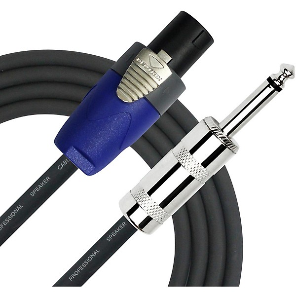 Kirlin Speaker Cable - 1/4" Mono Plug - speakON 3 ft.
