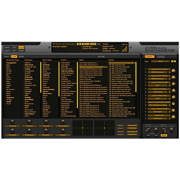 KV331 Audio SynthMaster Bundle Upgrade from SynthMaster Standard