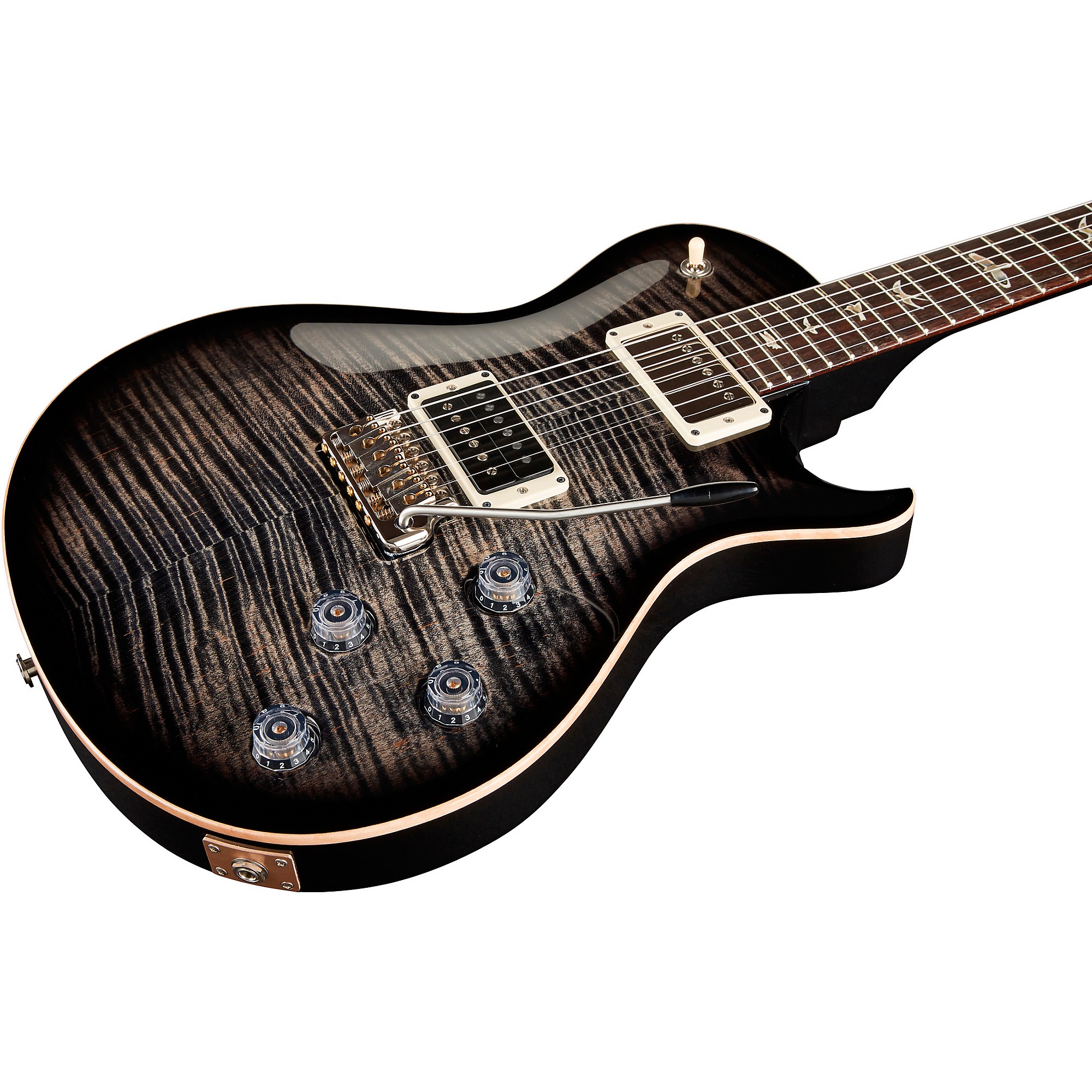 ギター PRS Paul Reed Smith SE Tremonti Platinum Platinum PRS Tremonti Trem 10-Top Electric Guitar Gray Black