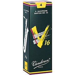 Vandoren Baritone Saxophone V16 Reeds Box of 5 3 Vandoren Baritone Saxophone V16 Reeds Box of 5 4