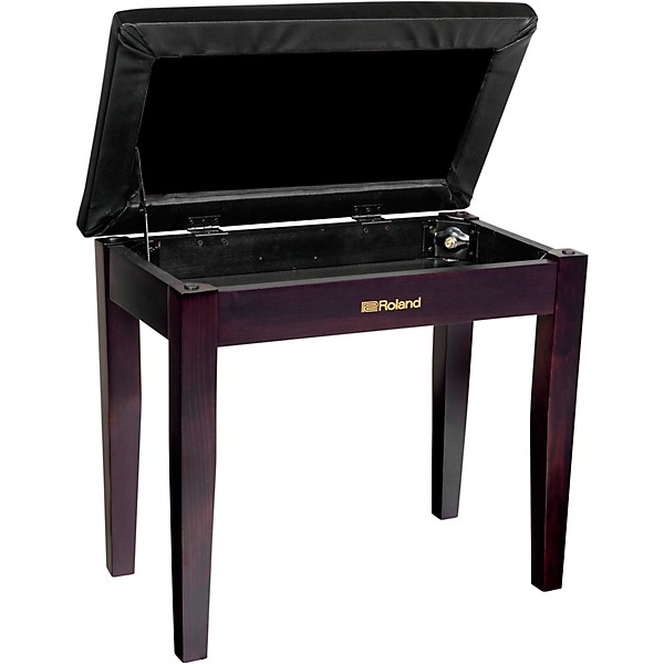 Open Box Roland Piano Bench with Storage Compartment Level 2 Rosewood 190839930392