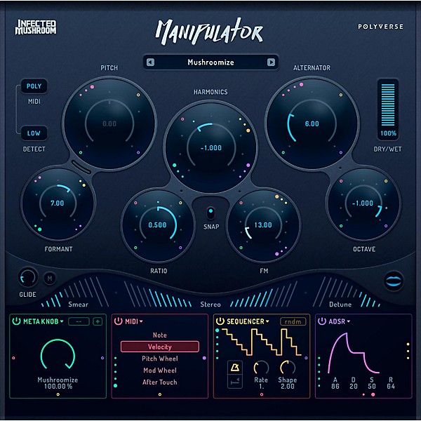 POLYVERSE Manipulator Vocal Processor