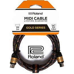 Roland Gold Series MIDI Cable 5 ft.