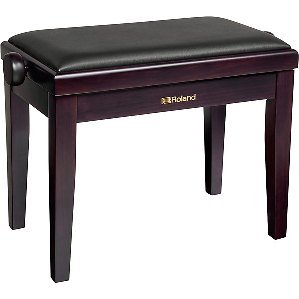 Open Box Roland Piano Bench with Cushioned Seat Level 1 Rosewood