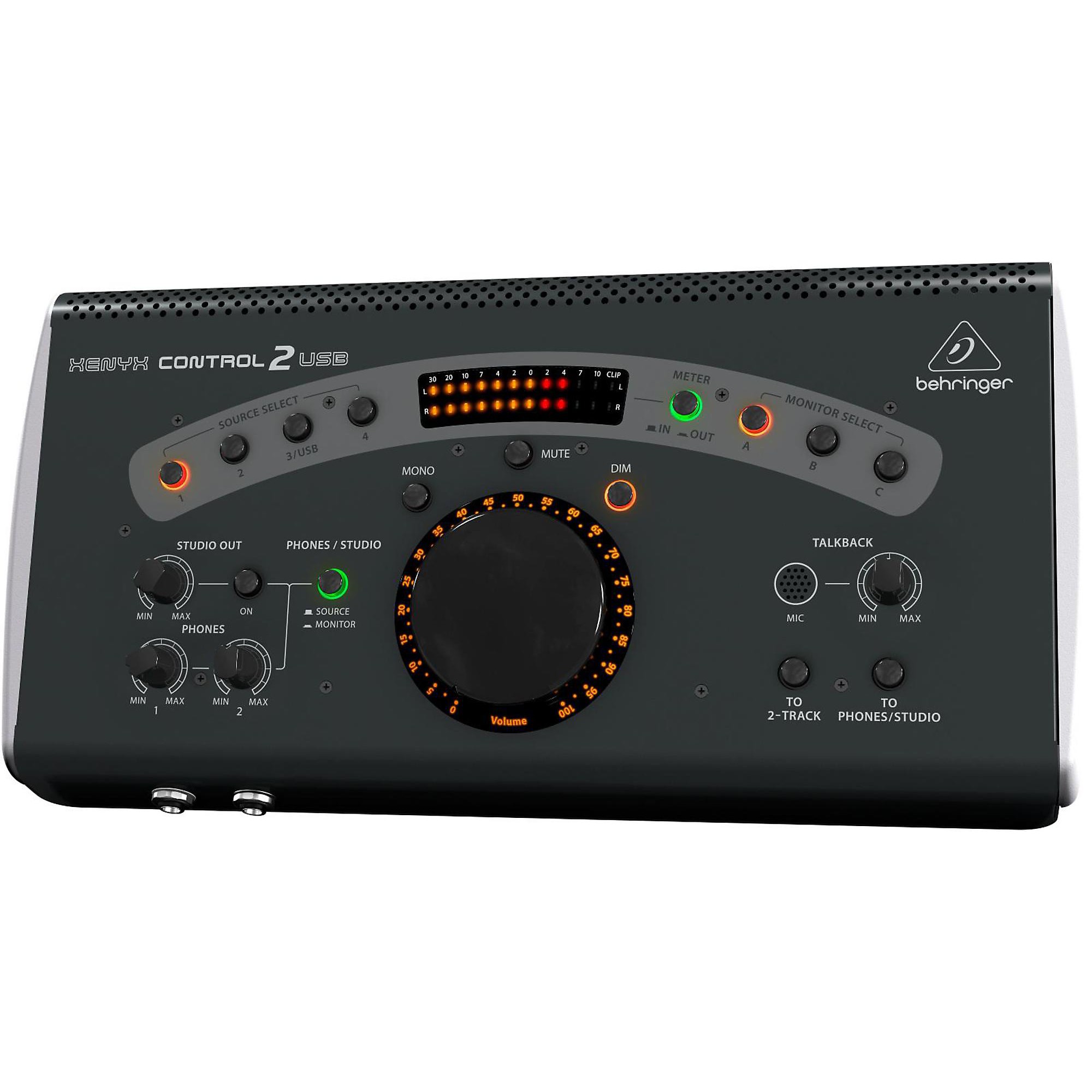 DTM・DAW MONITOR2USB Behringer CONTROL2USB Monitor Controller | Guitar Center