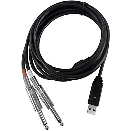 Behringer LINE 2 USB Stereo 1/4" Line In to USB Interface Cable