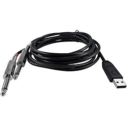 Behringer LINE 2 USB Stereo 1/4" Line In to USB Interface Cable