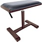 Stagg Hydraulic Piano Bench with Black Velvet Top Matte Rosewood thumbnail