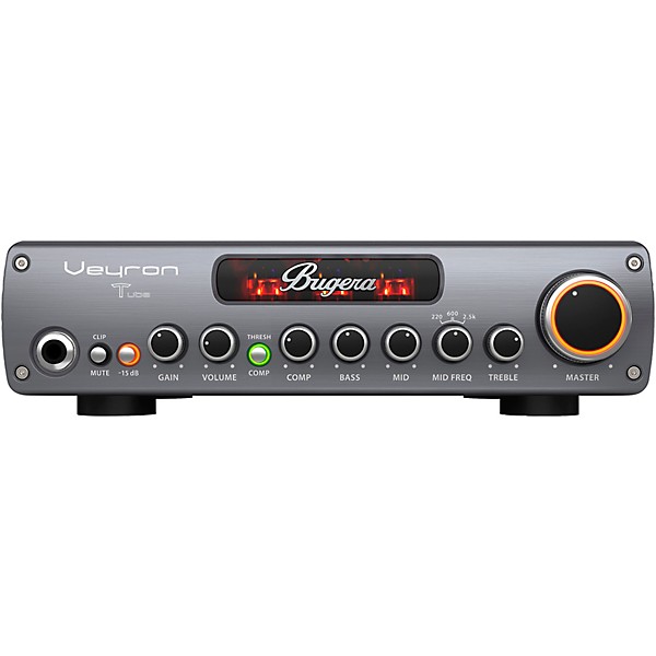 Bugera BV1001T Veyron Tube 2,000W Tube Hybrid Bass Amplifier Head Black