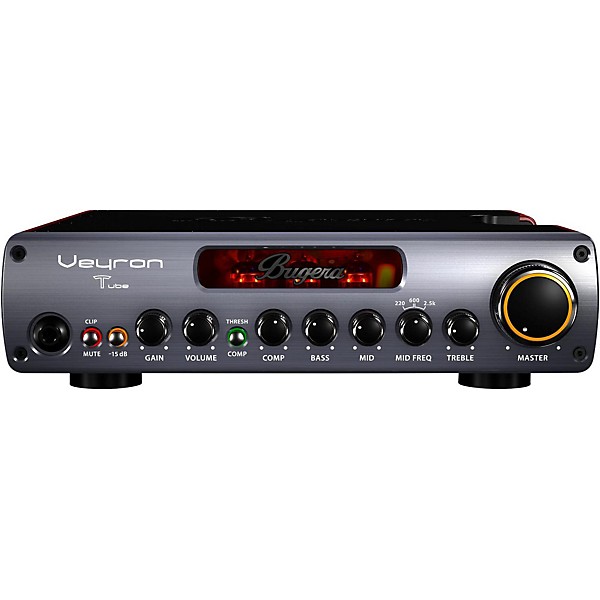 Bugera BV1001T Veyron Tube 2,000W Tube Hybrid Bass Amplifier Head Black