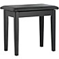 Stagg Piano Bench with Padded Black Top and Storage Compartment Matte Black thumbnail