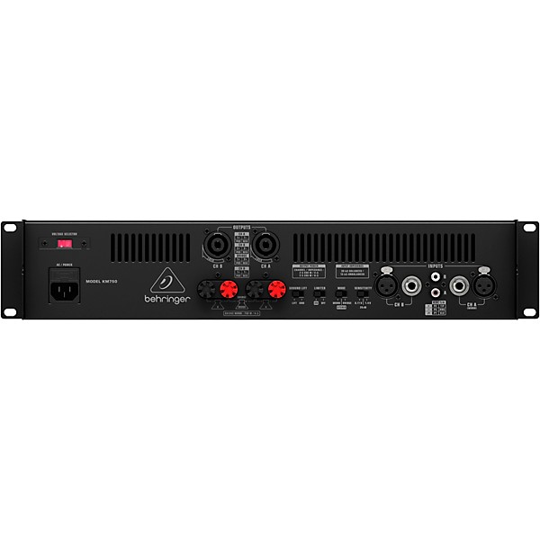 Behringer KM750 750W 2-Channel Power Amplifier