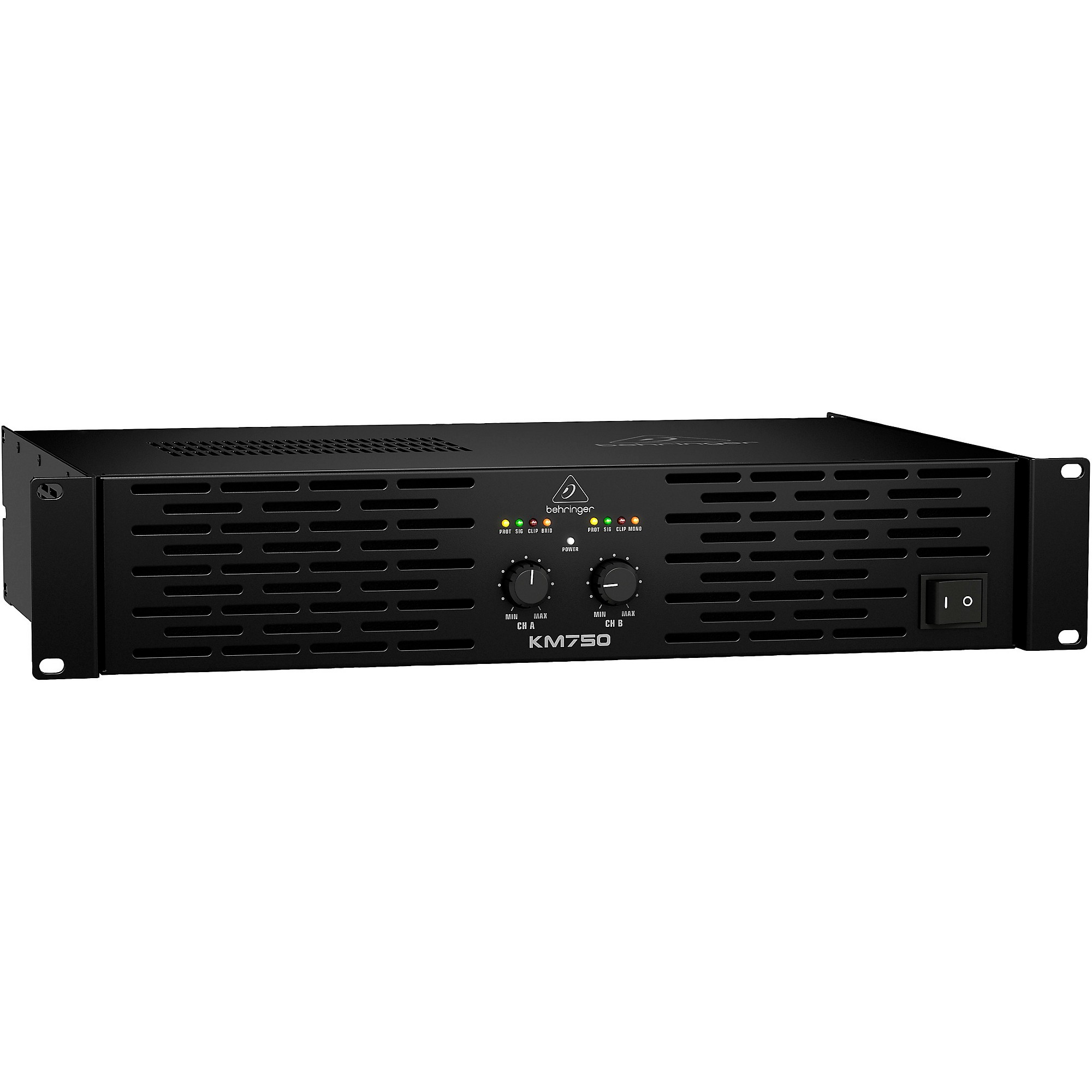 behringer KM750 750W 2チャンネルアンプ Behringer KM750 750W 2-Channel Power Amplifier | Guitar Center