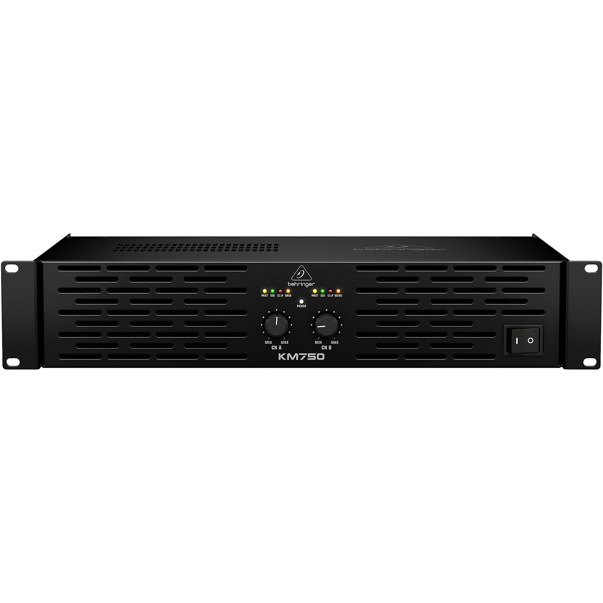 Behringer KM750 750W 2-Channel Power Amplifier | Guitar Center