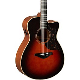 Yamaha A-Series AC3M Cutaway Concert Acoust... Yamaha A-Series AC3M Cutaway Concert Acoustic-Electric Guitar Tobacco Sunburst