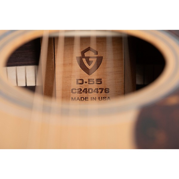 Guild D-55 Acoustic Guitar Natural