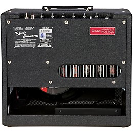 Fender Limited Edition Blues Junior Humboldt Hot Rod 15W Combo Amplifier Black Nubtex
