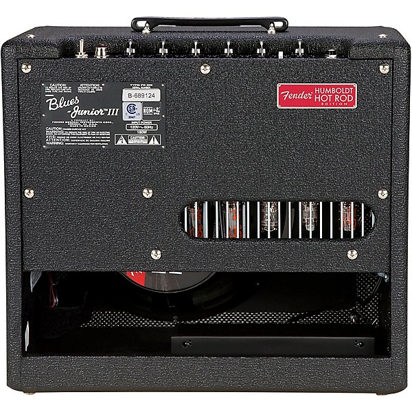 Fender Limited Edition Blues Junior Humboldt Hot Rod 15W Combo Amplifier Black Nubtex