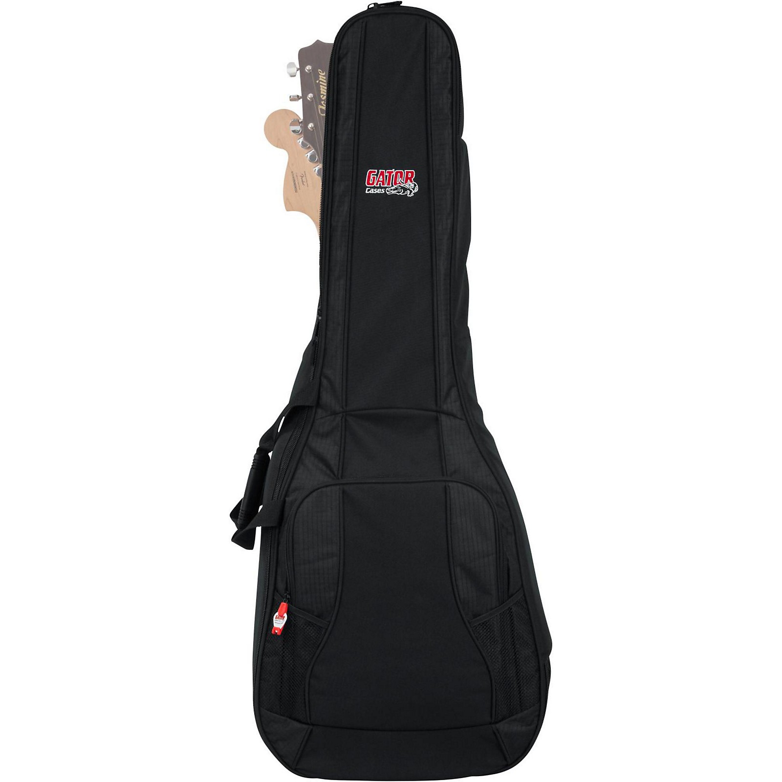 Gator 4G Series Acoustic/Electric Guitar Double Gig Bag Black Guitar