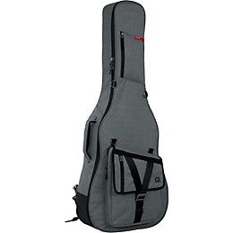 Gator Transit Series Acoustic Guitar Gig Bag Gray
