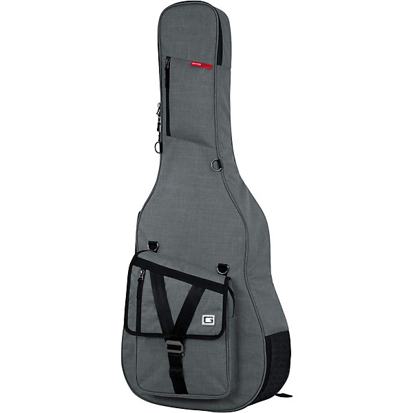 Gator Transit Series Acoustic Guitar Gig Bag Gray