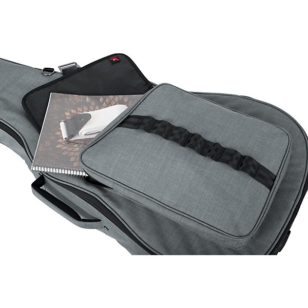Gator Transit Series Acoustic Guitar Gig Bag Gray