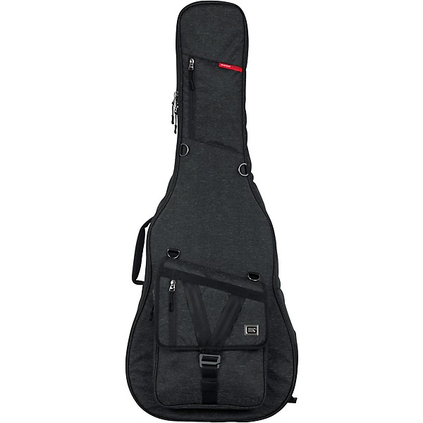 Gator Transit Series Acoustic Guitar Gig Bag Charcoal Black