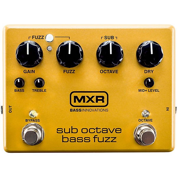 Open Box MXR Sub Octave Bass Fuzz Pedal Level 1