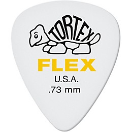 Dunlop Tortex Flex Standard Guitar Picks .73 mm 72 Pack