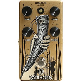 Open Box Walrus Audio Warhorn Overdrive Pedal Level 1