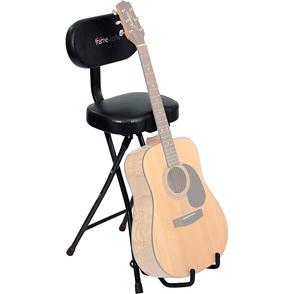 Open Box Gator Guitar Seat and Stand Combo Level 1