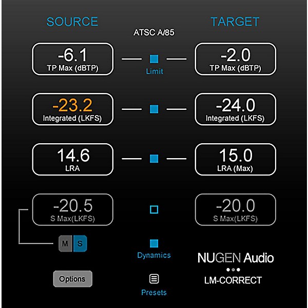 NuGen Audio LM-Correct DynApt Extension