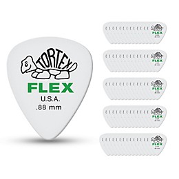 Dunlop Tortex Flex Standard Guitar Picks .88 mm 12 Pack