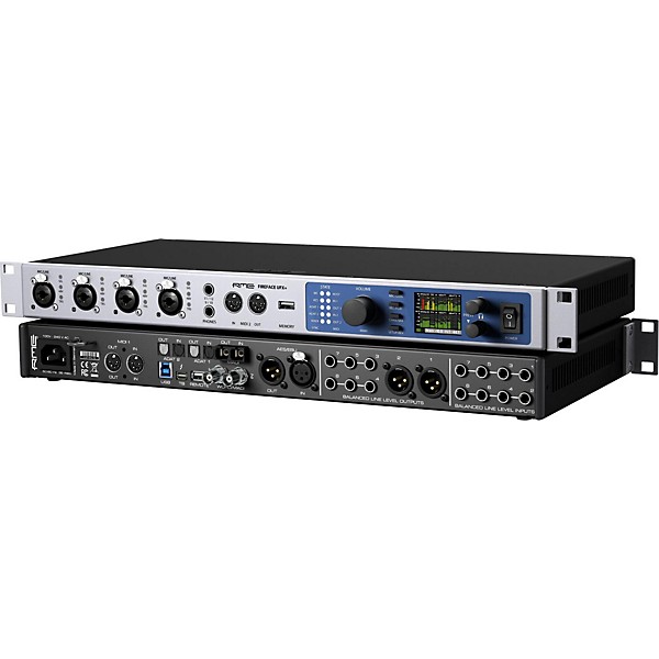 オーディオインターフェイス RME Fireface UFX+ RMEからついにUCXのMK2バージョンが誕生！新たな進化と新たな挑戦！