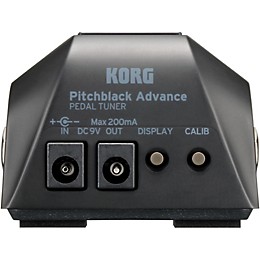 KORG Pitchblack Advance Tuner Black