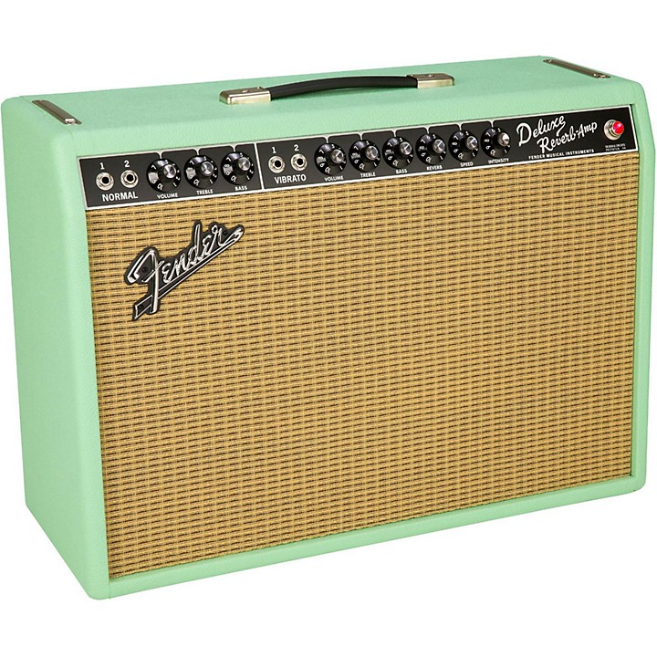 リープ Open Box Fender Limited Edition '65 Deluxe Reverb Surf Green 22W