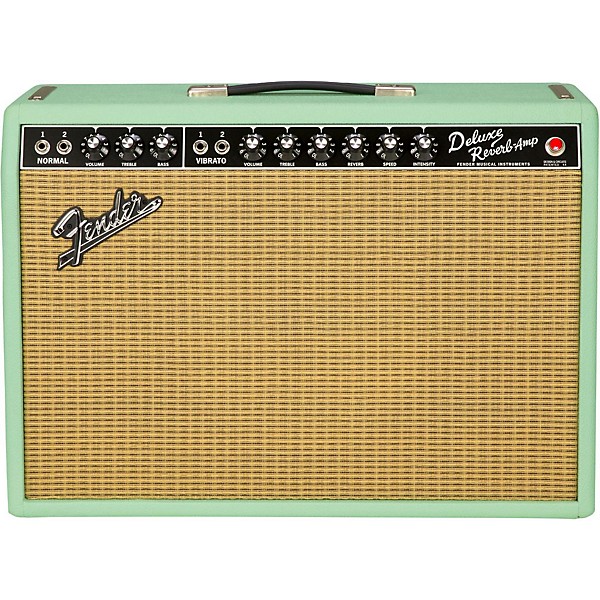 Open Box Fender Limited Edition '65 Deluxe Reverb Surf Green 22W