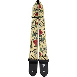 Perri's Jacquard Guitar Strap Tropical Flowers 2 in. Perri's Jacquard Guitar Strap Skulls and Roses 2 in.