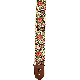 Perri's Jacquard Guitar Strap Vintage Floral 2 in. Perri's Jacquard Guitar Strap Vintage Floral 2 in.