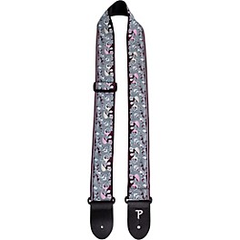 Perri's Jacquard Guitar Strap Vintage Floral 2 in. Perri's Jacquard Guitar Strap Heritage Birds 2 in.