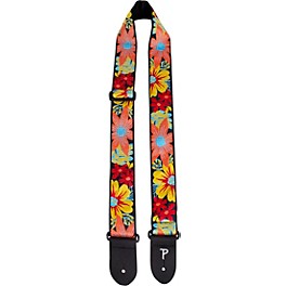 Perri's Jacquard Guitar Strap Vintage Floral 2 in. Perri's Jacquard Guitar Strap Tropical Flowers 2 in.