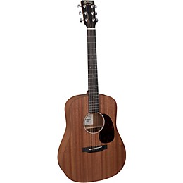 Martin Custom D Jr. 2A Sapele Dreadnought Junior Acoustic Guitar Natural